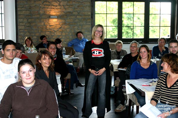 johanne at the Luxembourg Seminar
