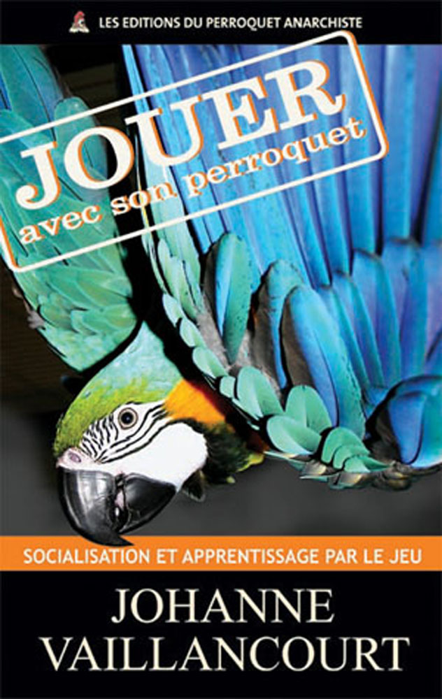 Livre jouer avec son perroquet.